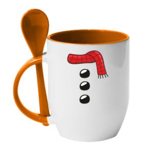 Kubki z ceramicznymi łyżkami
