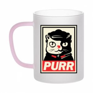 Kubki szronione dwukolorowe