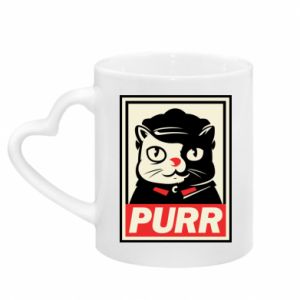 Kubki z uchwytem w kształcie serca