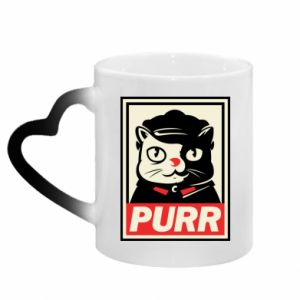Kubki magiczne z uchwytem w kształcie serca