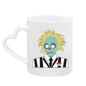 Kubki z uchwytem w kształcie serca