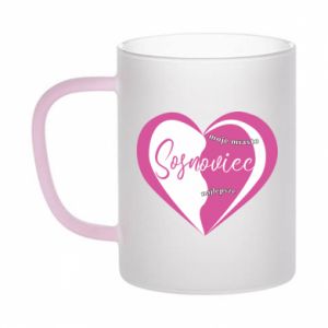 Kubki szronione dwukolorowe