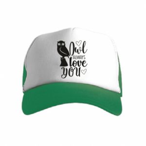 Czapki trucker dziecięce