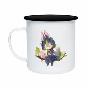 Kubki ceramiczne w stylu retro