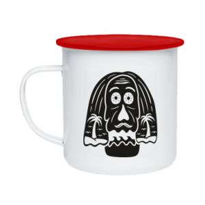 Kubki ceramiczne w stylu retro