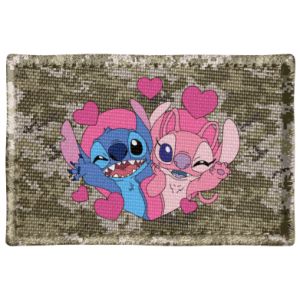 Naszywka prostokątna Wet Stitch i Anioł