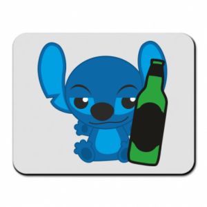 Podkładka pod mysz Stitch i piwo