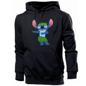 Bluza z kapturem męska Stitch tańczy