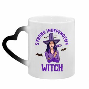 Kubki magiczne z uchwytem w kształcie serca