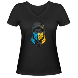Koszulki V-neck damskie