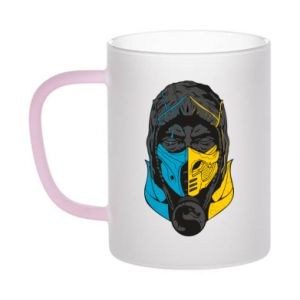 Kubki szronione dwukolorowe