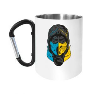 Kubki metalowe z uszkiem karabińczykiem