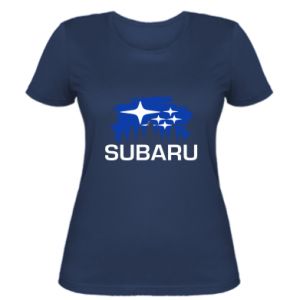 Koszulka damska Subaru logo