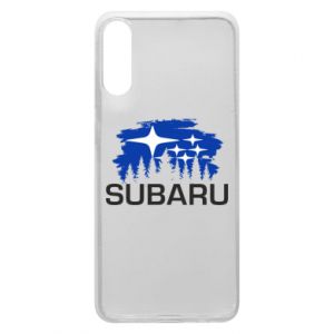 Etui na Samsung A70 Subaru logo