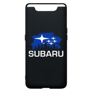 Etui na Samsung A80 Subaru logo