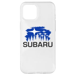 Etui na iPhone 12 Pro Max Subaru logo