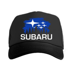 Czapka trucker Subaru logo