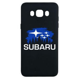 Etui na Samsung J7 2016 Subaru logo