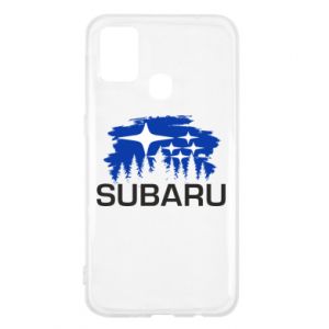 Etui na Samsung M31 Subaru logo - PrintSalon Etui na Samsung M31 Subaru logo