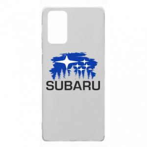 Etui na Samsung Note 20 Subaru logo