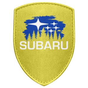 Naszywka tarcza Subaru logo