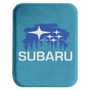Naszywka prostokątna zaokrąglona Subaru logo