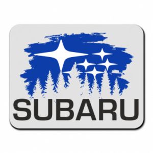 Podkładka pod mysz Subaru logo