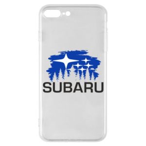 Etui do iPhone 7 Plus Subaru logo