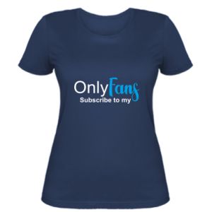 Koszulka damska Subskrybuj mój Onlyfans