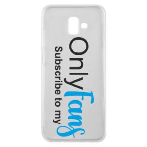 Etui na Samsung J6 Plus 2018 Subskrybuj mój Onlyfans