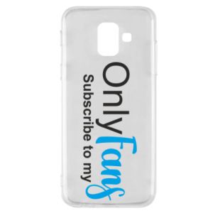 Etui na Samsung A6 2018 Subskrybuj mój Onlyfans