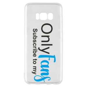 Etui na Samsung S8 Subskrybuj mój Onlyfans
