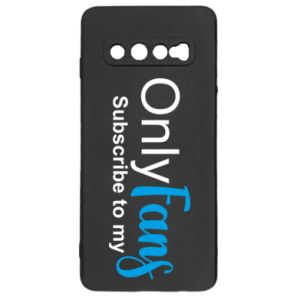 Etui na Samsung S10 Subskrybuj mój Onlyfans