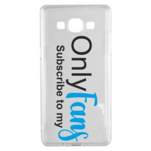 Etui na Samsung A5 2015 Subskrybuj mój Onlyfans - PrintSalon Etui na Samsung A5 2015 Subskrybuj mój Onlyfans