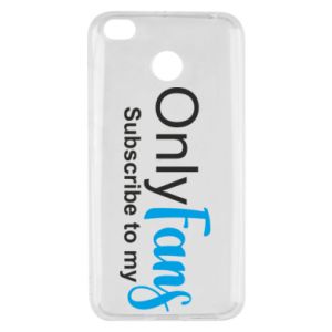 Etui na Xiaomi Redmi 4X Subskrybuj mój Onlyfans - PrintSalon Etui na Xiaomi Redmi 4X Subskrybuj mój Onlyfans