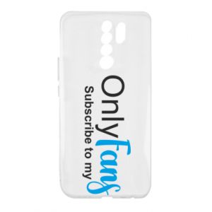 Etui na Xiaomi Redmi 9 Subskrybuj mój Onlyfans - PrintSalon Etui na Xiaomi Redmi 9 Subskrybuj mój Onlyfans