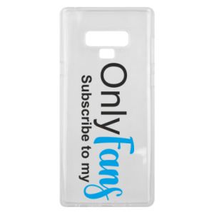 Etui na Samsung Note 9 Subskrybuj mój Onlyfans