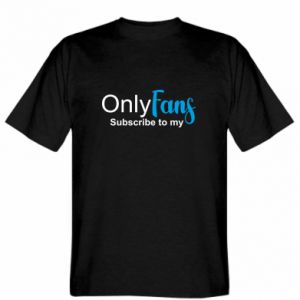 Koszulka męska Promo Subskrybuj mój Onlyfans