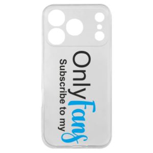 Etui na iPhone 17 Pro Subskrybuj mój Onlyfans - PrintSalon Etui na iPhone 17 Pro Subskrybuj mój Onlyfans