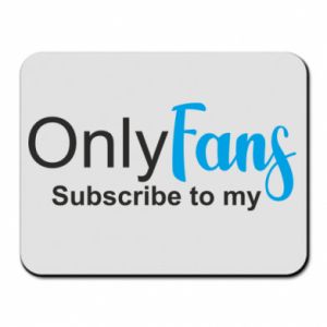 Podkładka pod mysz Subskrybuj mój Onlyfans