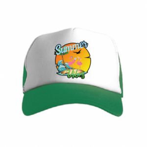 Czapki trucker dziecięce