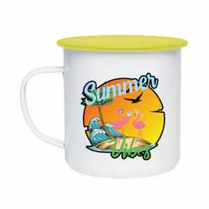 Kubki ceramiczne w stylu retro
