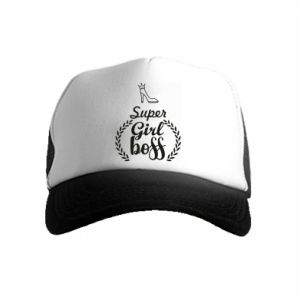 Czapki trucker dziecięce