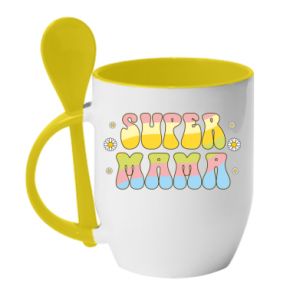 Kubki z ceramicznymi łyżkami