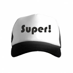 Czapki trucker dziecięce