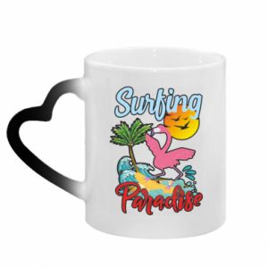 Kubki magiczne z uchwytem w kształcie serca