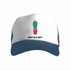 Czapki trucker dziecięce
