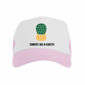 Czapki trucker dziecięce