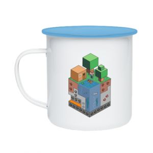 Kubki ceramiczne w stylu retro