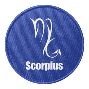 Naszywka okrągła Symbol Skorpiona